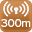 Portata radio 300 m.
